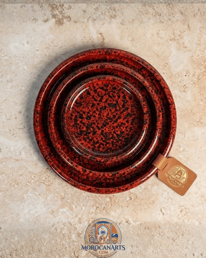 Set de 3 assiettes Amur