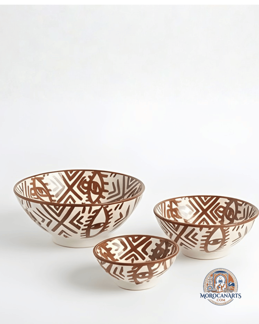 Brown Amazigh Bowl