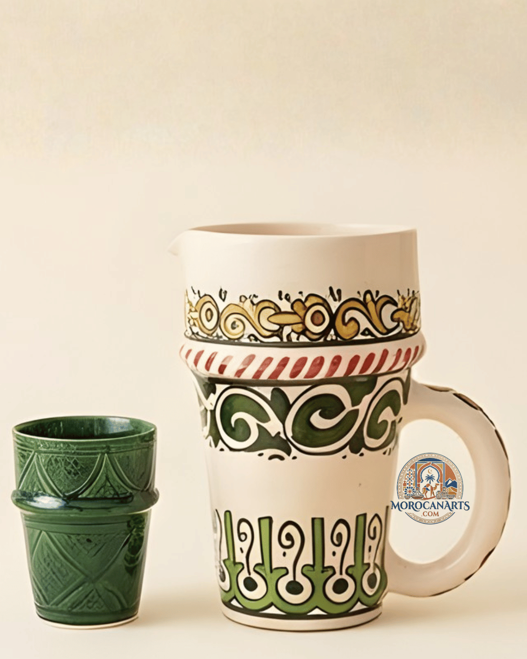 Handcrafted Amazigh Tudda Carafe