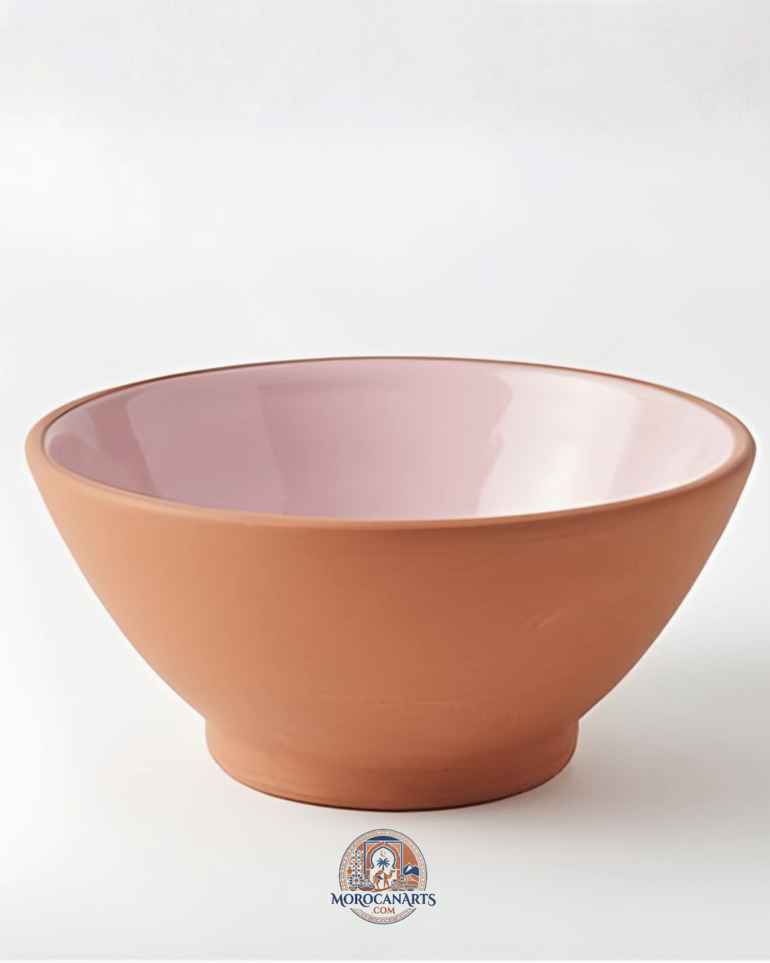 Small Pink Salad Bowl