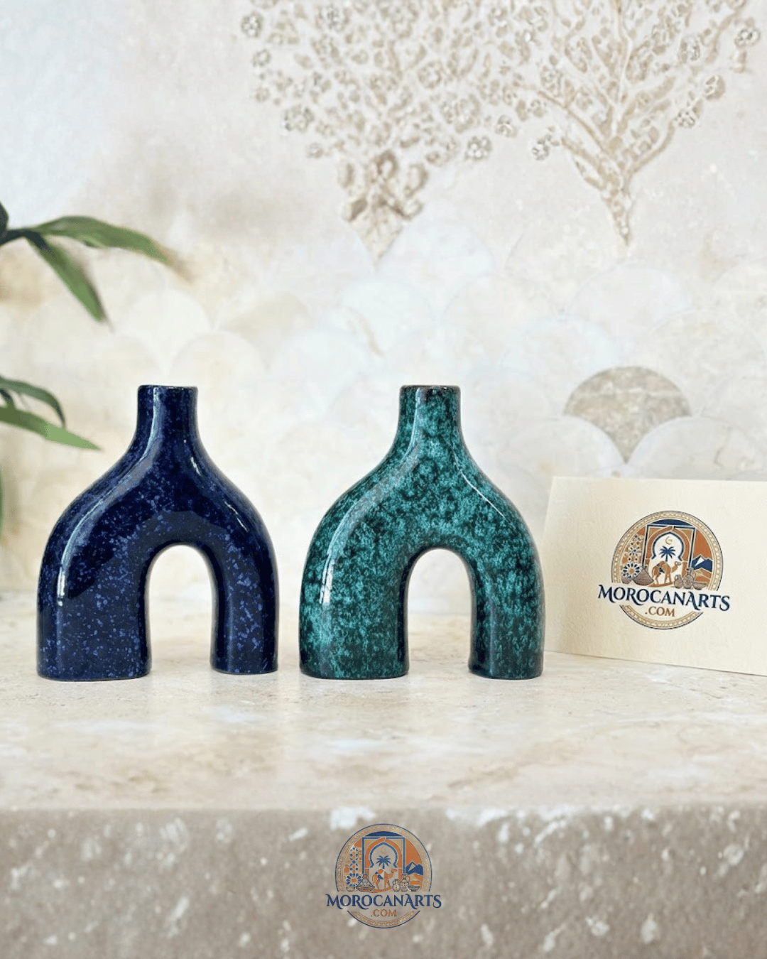 Vase Azul mini vernis